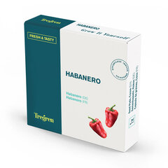 Набор для проращивания перца Tregren Habanero цена и информация | Семена овощей, ягод | 220.lv