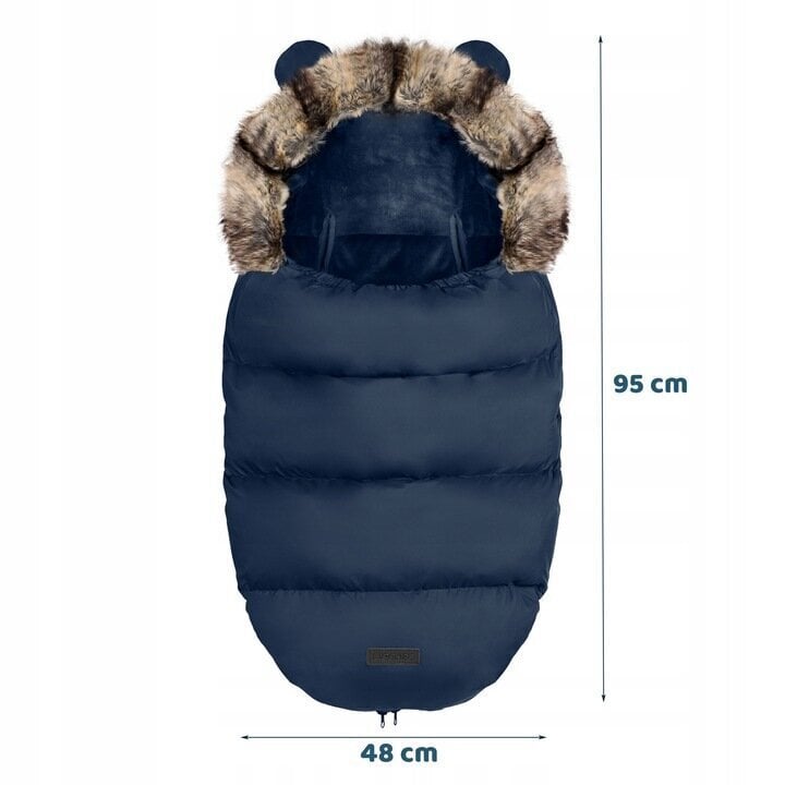Mazuļu guļammaiss RicoKids, zils, 95 x 48 cm cena un informācija | Spilveni, guļammaisi, konverti jaundzimušajiem | 220.lv