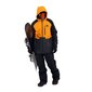 Slēpošanas virsjaka vīriešiem Horsefeathers Crown OM306F, oranža/melna cena un informācija | Vīriešu slēpošanas apģērbs | 220.lv