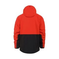Slēpošanas virsjaka vīriešiem Horsefeathers Crown OM306G, melna/sarkana cena un informācija | Vīriešu slēpošanas apģērbs | 220.lv