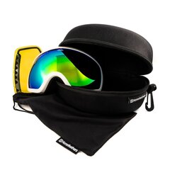 Kalnu slēpošanas brilles Horseathers Knox AM187E, zaļas cena un informācija | Slēpošanas brilles | 220.lv