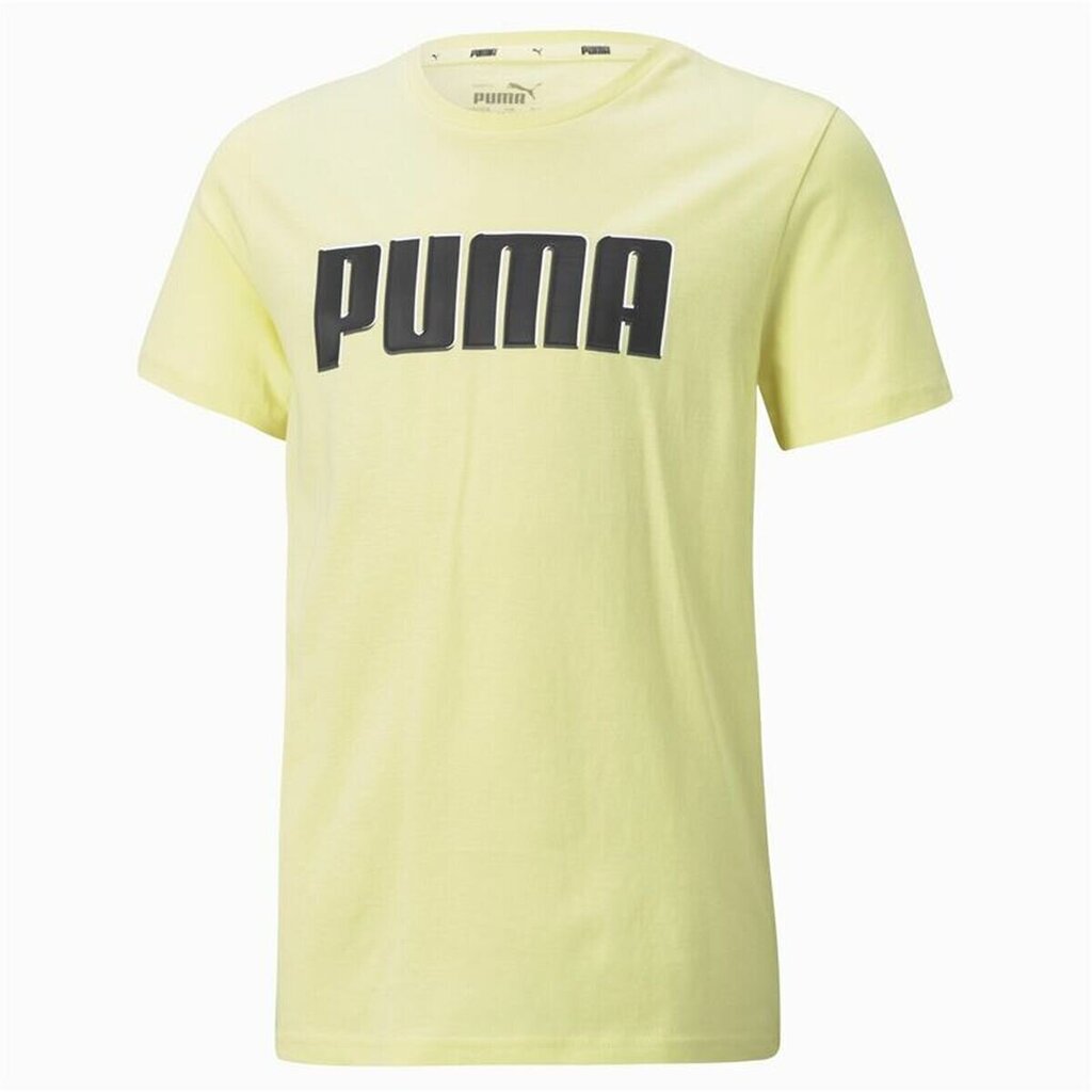 T-krekls zēniem Puma, dzeltens цена и информация | Zēnu krekli | 220.lv