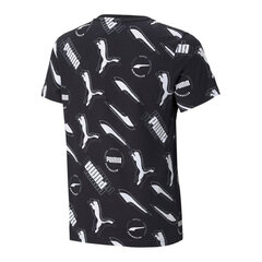 Puma Футболки Graphics Cat Tee Black 680297 01 680297 01/176 цена и информация | Рубашки для мальчиков | 220.lv