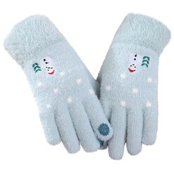 Детские зимние перчатки для девочек FD105, зеленые цена и информация | Шапки, перчатки, шарфы для девочек | 220.lv