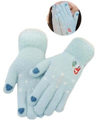 Детские зимние перчатки для девочек FD105, зеленые цена и информация | Шапки, перчатки, шарфы для девочек | 220.lv