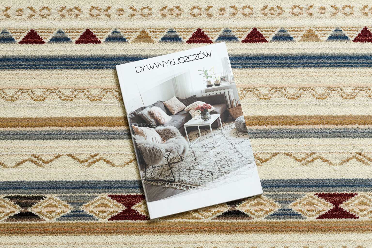 Vilnas paklājs KILIM 7948/52933 Rombi, etniskie bēšs / pelēks / klarete цена и информация | Paklāji | 220.lv