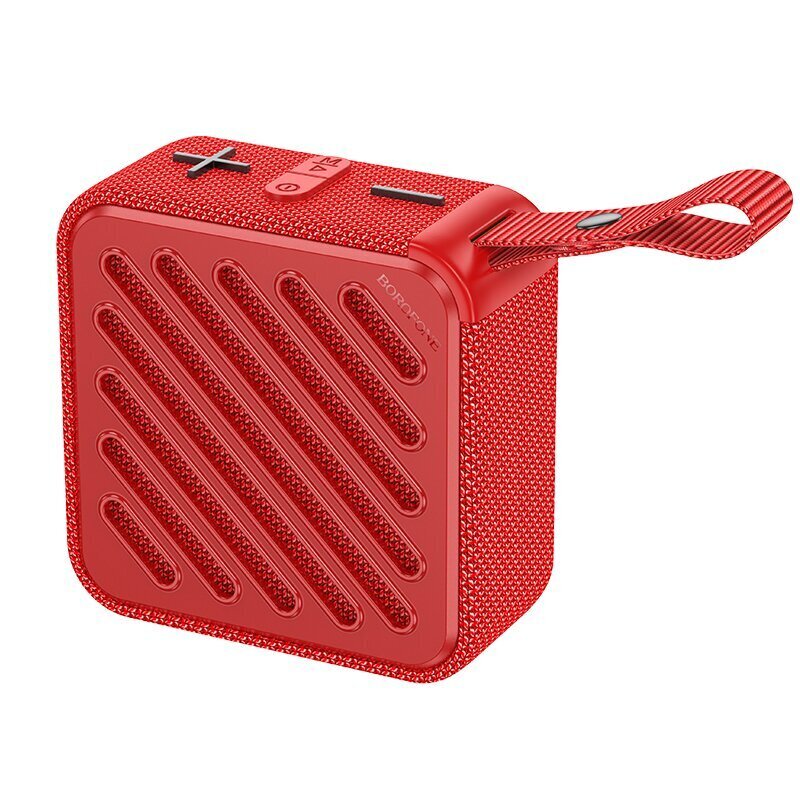 Borofone portatīvais Bluetooth skaļrunis BP16 sarkans cena un informācija | Skaļruņi | 220.lv