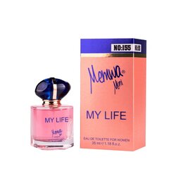 Туалетная вода My Life EDT Memwa для женщин, 35 мл цена и информация | Женские духи Lovely Me, 50 мл | 220.lv