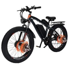 Электровелосипед GUNAI GN88, черный, 1000Вт, 22Ач цена и информация | Электровелосипеды | 220.lv