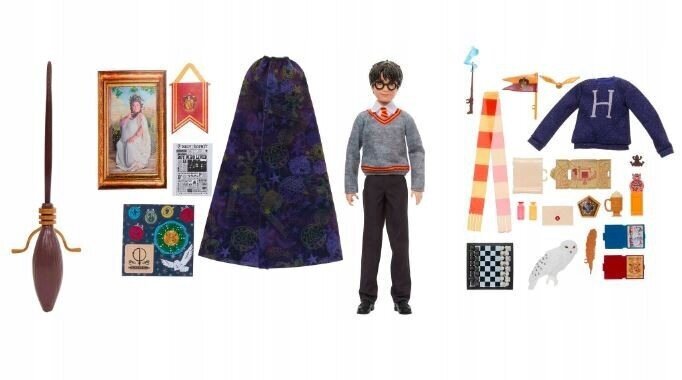 Adventes kalendārs Harry Potter Mattel, 24 dāvanas cena un informācija | Rotaļlietas zēniem | 220.lv