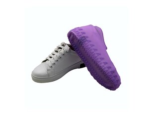 Gumijas ūdensnecaurlaidīgu apavu aizsargu izmērs "40-44" - tumši rozā цена и информация | Ледоходы, накладки на обувь | 220.lv