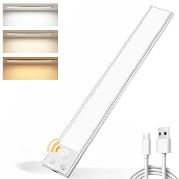 Uzlādējama LED lampa ar Modux kustības sensoru cena un informācija | Iebūvējamās lampas, LED paneļi | 220.lv
