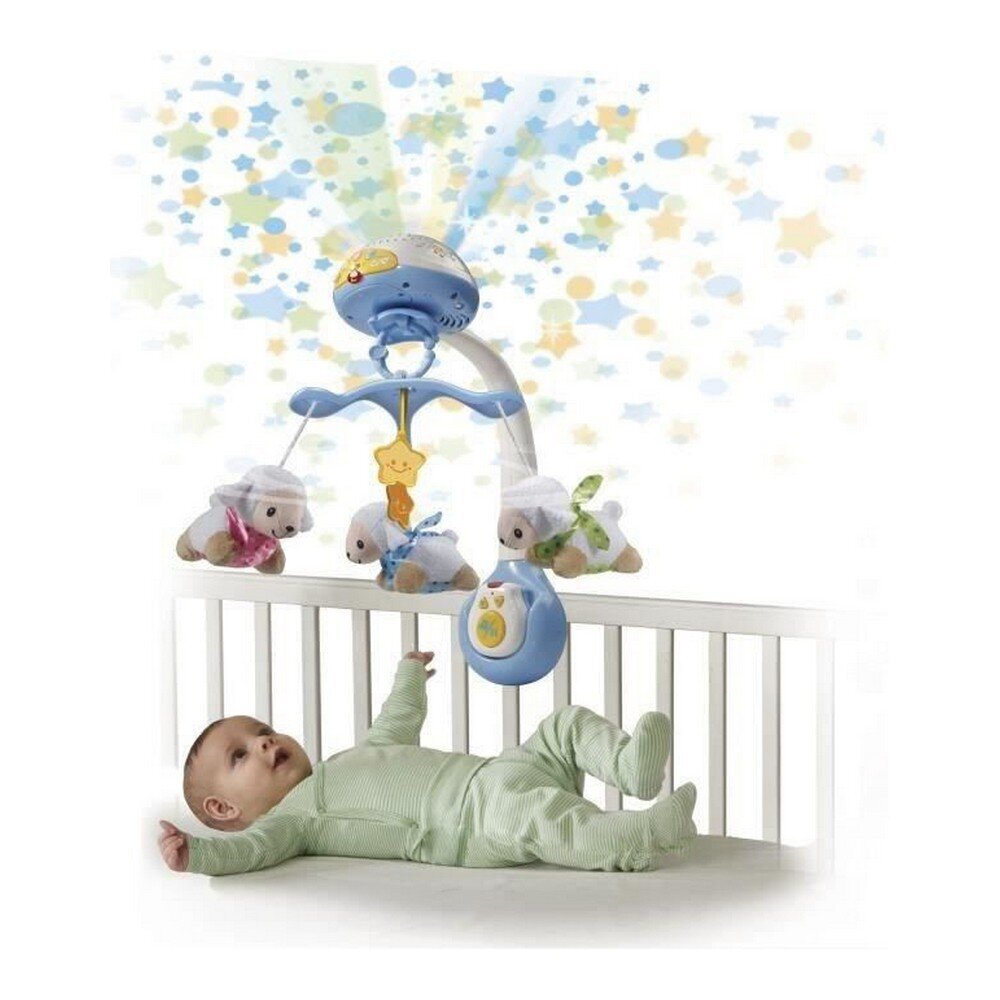 Bērnu gultiņas karuselis Lumi Mobile Vtech Lumi Sheep cena un informācija | Rotaļlietas zīdaiņiem | 220.lv