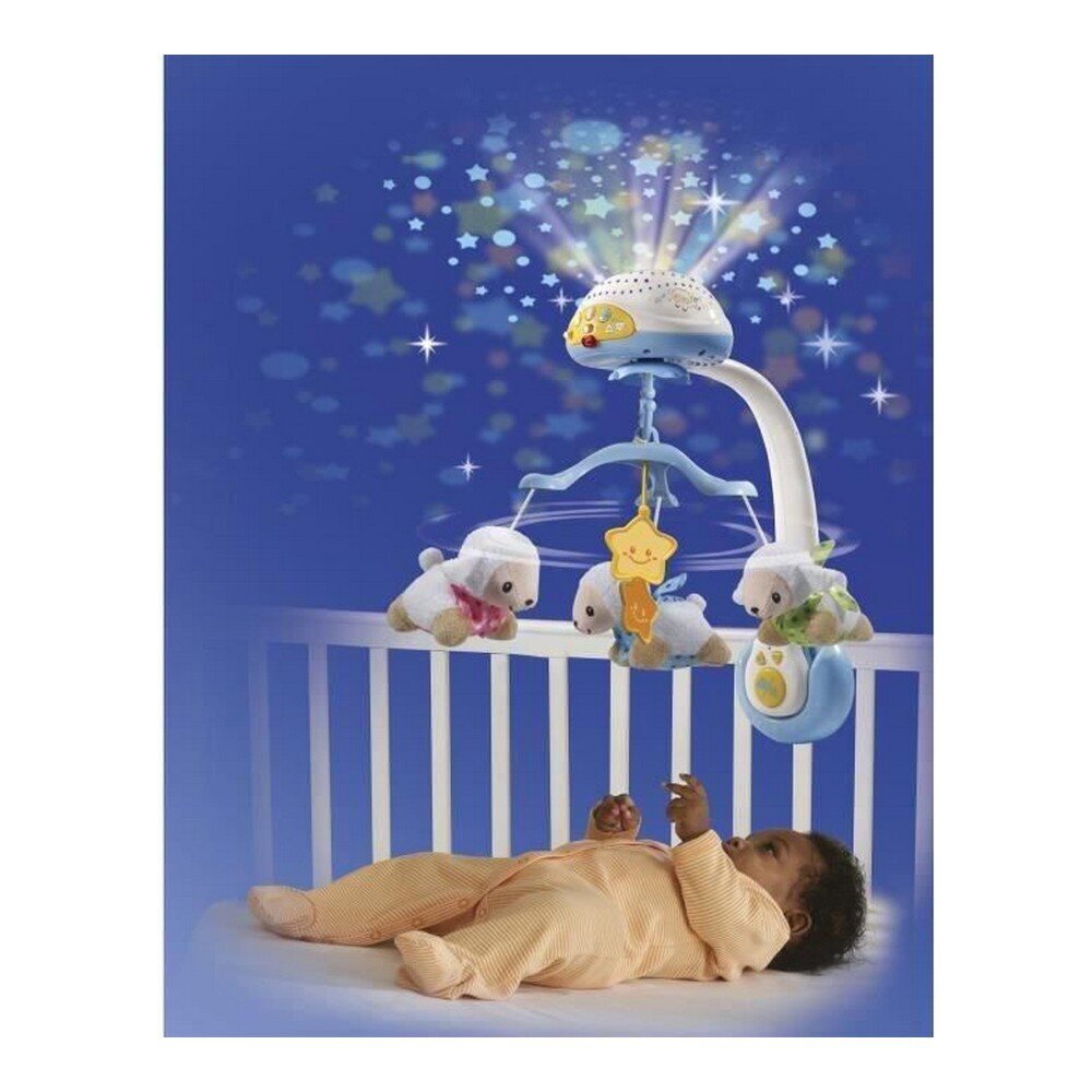Bērnu gultiņas karuselis Lumi Mobile Vtech Lumi Sheep cena un informācija | Rotaļlietas zīdaiņiem | 220.lv