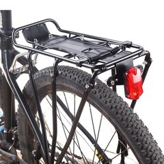 Задний держатель для велосипедов 50 кг цена и информация | Багажник для велосипеда | 220.lv