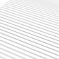 Putu matracis vidaXL, 100x200 cm, balta cena un informācija | Matrači | 220.lv