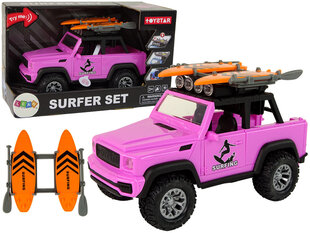 Игрушечный внедорожник Surfer Set, розовый цена и информация | Игрушки для мальчиков | 220.lv