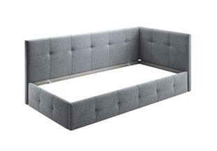 Vienguļamā gulta DIVA + Sapnas 2 XL, 90x200cm, pelēka цена и информация | Кровати | 220.lv