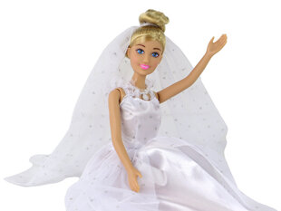 Lelle ar līgavas kleitu Anlily, balta cena un informācija | Rotaļlietas meitenēm | 220.lv