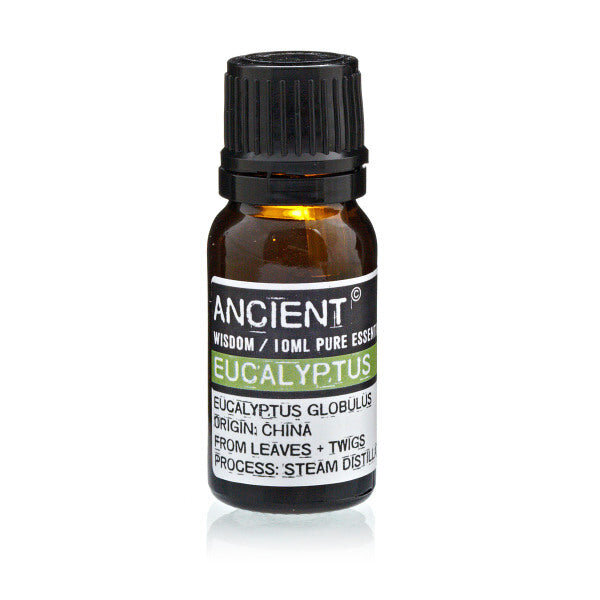 Ēteriskā eļļa Ancient Wisdom Eucalyptus Globulus, 10ml cena un informācija | Ēteriskās eļļas, kosmētiskās eļļas, hidrolāti | 220.lv