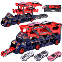 Трактор с игрушечными машинками цена и информация | Игрушки для мальчиков | 220.lv
