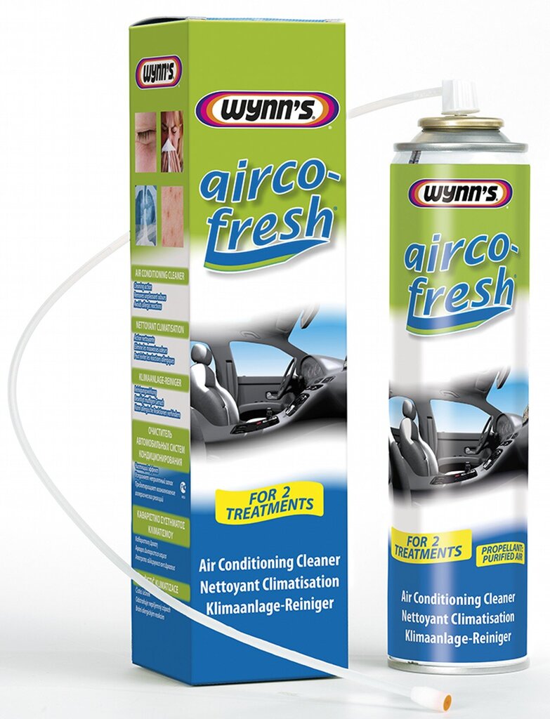 WYNN´S AIRCO FRESH ventilācijas sistēmas tīrīšanas līdzeklis, 250ml cena un informācija | Auto piederumi | 220.lv