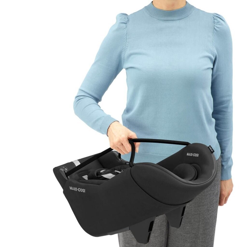 Maxi Cosi autokrēsliņš Coral 360 i size, 0-13 kg, Grey Black Shell cena un informācija | Autokrēsliņi | 220.lv