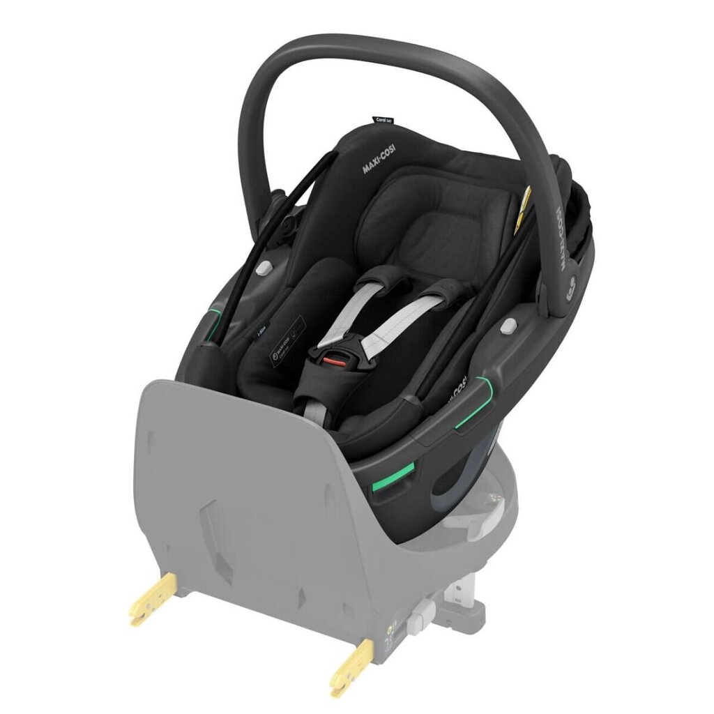 Maxi Cosi autokrēsliņš Coral 360 i size, 0-13 kg, Grey Black Shell cena un informācija | Autokrēsliņi | 220.lv