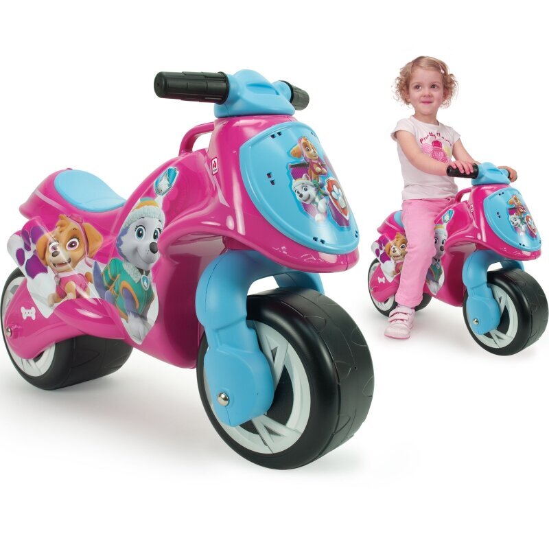 Motocikls bērniem Injusa PSI Patrol, rozā krāsā cena un informācija | Rotaļlietas zīdaiņiem | 220.lv
