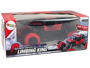 Tālvadības pults vadāma automašīna Limbing King R/C SUV 1:18, sarkana цена и информация | Игрушки для мальчиков | 220.lv