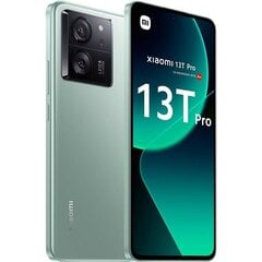 Xiaomi 13T Pro 5G 12/512GB Meadow Green cena un informācija | Mobilie telefoni | 220.lv