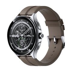 Xiaomi Watch 2 Pro Bluetooth Silver/Brown BHR7210GL cena un informācija | Viedpulksteņi (smartwatch) | 220.lv