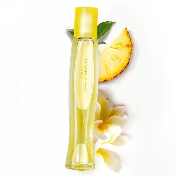 Tualetes ūdens ar ziedu-augļu aromātu Avon Summer White Rio sievietēm, 50 ml цена и информация | Sieviešu smaržas | 220.lv