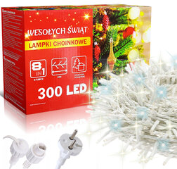 Ziemassvētku virtene, 300 LED, 15 m цена и информация | Гирлянды | 220.lv