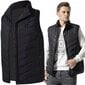 Veste vīriešiem Trizand, melna цена и информация | Vīriešu vestes | 220.lv