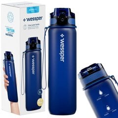 Бутылка для воды Wessper Activemax Triline, 1 л цена и информация | Бутылки для воды | 220.lv