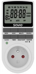 Elektriskais skaitītājs Savio Timer cena un informācija | Elektrības slēdži, rozetes | 220.lv