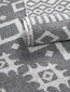 Kilim Boho antracīta paklājs 80x150 cena un informācija | Paklāji | 220.lv