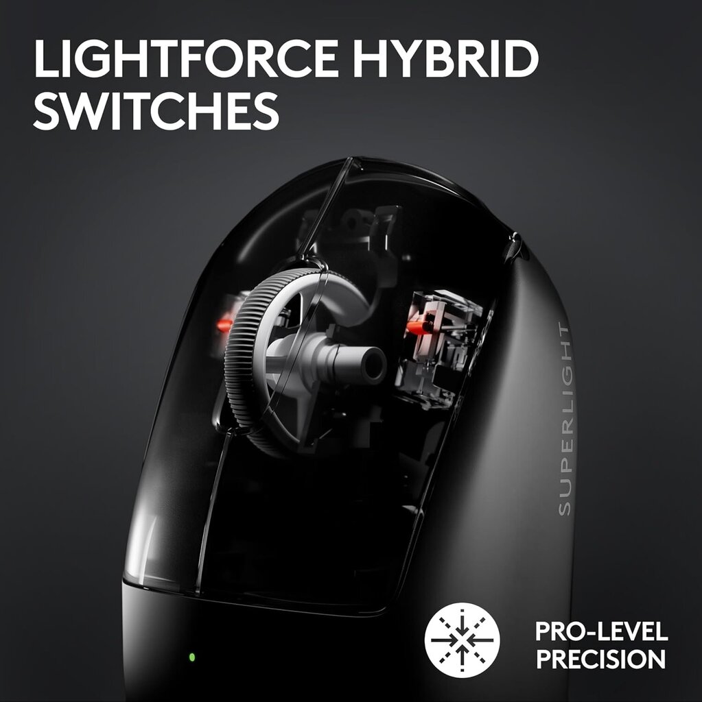 Logitech G Pro X Superlight 2 White цена и информация | Peles | 220.lv