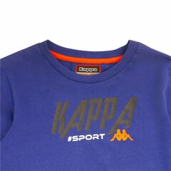 Футболка с длинным рукавом детская Kappa Sportswear Martial Синий цена и информация | Рубашки для мальчиков | 220.lv