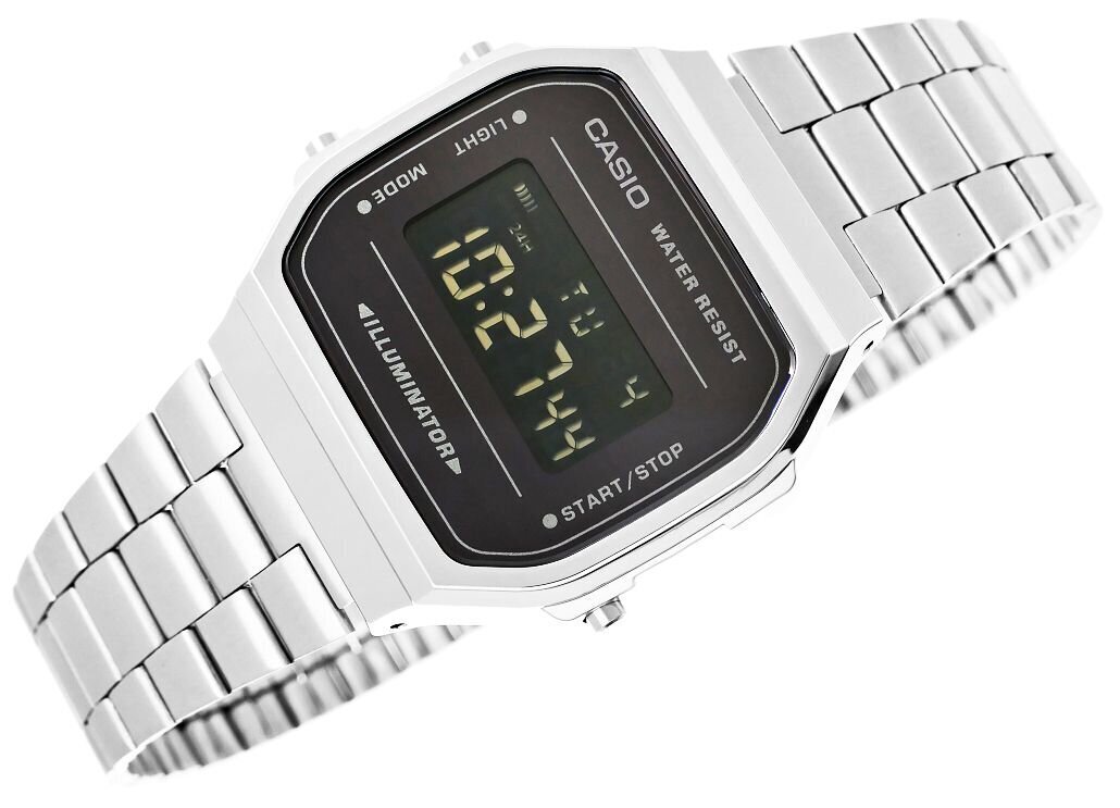 Pulkstenis vīriešiem Casio A168WEM-1EF цена и информация | Vīriešu pulksteņi | 220.lv