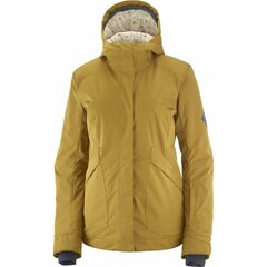 Slēpošanas jaka sievietēm Salomon Snow Rebel, brūna cena un informācija | Slēpošanas apģērbs | 220.lv