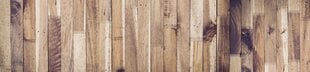 Самоклеящиеся фотообои (с ламинацией) - Деревянная стена V2, 260х60 см цена и информация | Фотообои | 220.lv