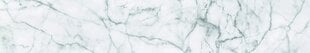 Pašlīmējošas fototapetes ar lamināciju- Balts marmors, 350x60 cm cena un informācija | Fototapetes | 220.lv
