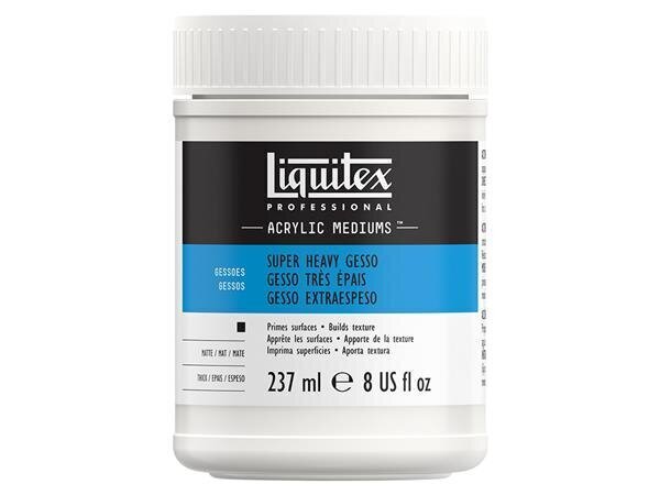 Grunts Liquitex Super Heavy Gesso, 237ml, balta цена и информация | Modelēšanas un zīmēšanas piederumi | 220.lv