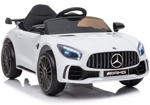 Akumulatora automobilis Mercedes GT R, balts cena un informācija | Bērnu elektroauto | 220.lv