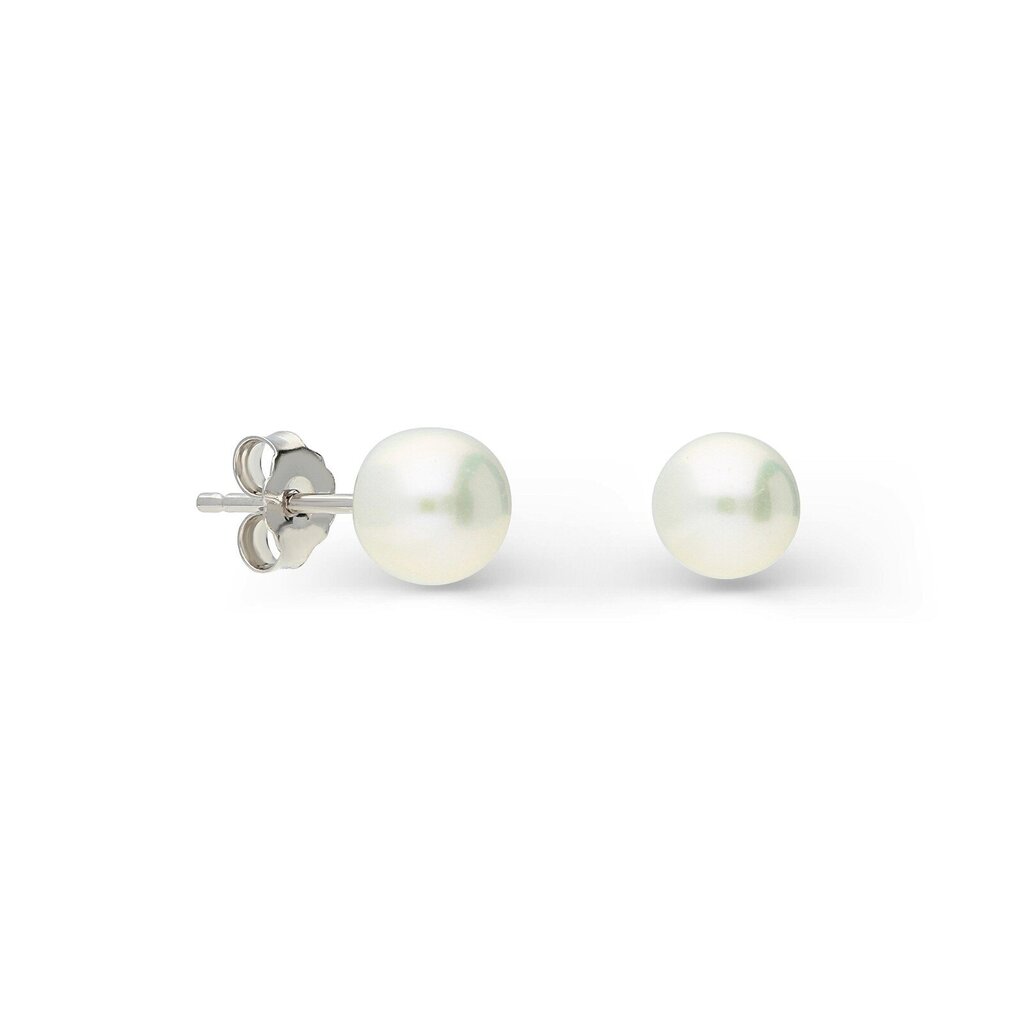 Sudraba auskari un pērlēm Silver Pearls sievietēm W63880084 1000000019260 цена и информация | Auskari | 220.lv