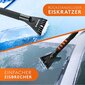 Auto vējstikla ledus skrāpis ar slotu Werktal cena un informācija | Auto piederumi | 220.lv