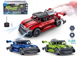 Nuotoliniu būdu valdomas automobilis automobilis su dūmų išleidimo funkcija cena un informācija | Rotaļlietas zēniem | 220.lv