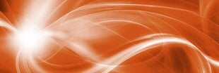 Pašlīmējošas fototapetes ar lamināciju- Oranžā abstrakcija, 180x60 cm cena un informācija | Fototapetes | 220.lv
